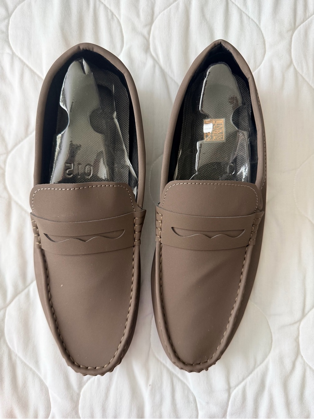 SHEIN Men's Browb Penny Loafers